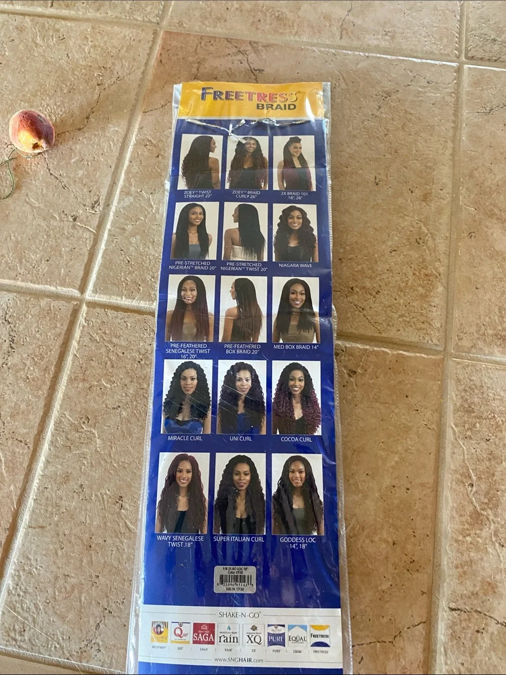 Braid Hair - Assorted Black Styles